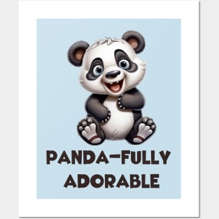 Panda Fully Adorable Posters and Art